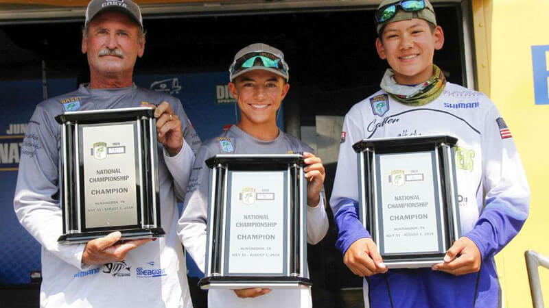 IBN's own Off The Hook Junior Bassmasters Trey McKinney and Carter Wijangco  Win the Junior Nationals – The Illinois B.A.S.S. Nation